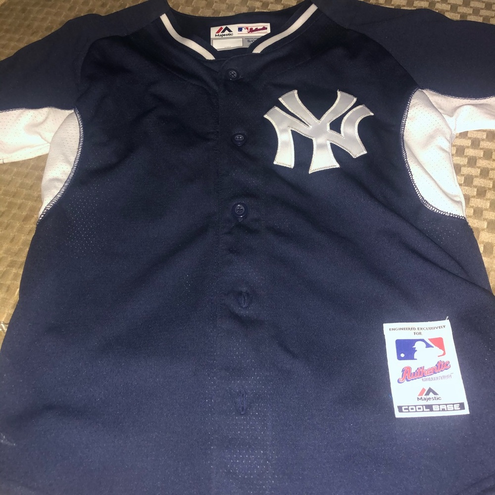 Authentic baseball jersey